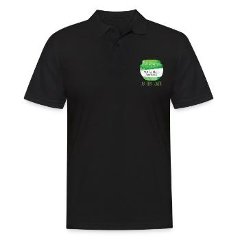 La sensibilisation à la santé mentale est ma confiture La maladie mentale - Polo Homme - noir - Devant - Kai (181cm)
