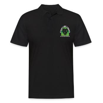 Soyez gentil avec votre La santé mentale compte - Polo Homme - noir - Devant - Kai (181cm)