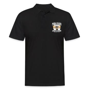 This Is What A Published Author Looks Like - Men's Polo Shirt - black - Front - Kai (181cm)