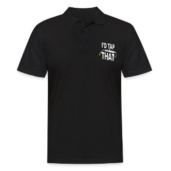 Je taperais ce millésime de soudage - Polo Homme - noir - Devant - Kai (181cm)