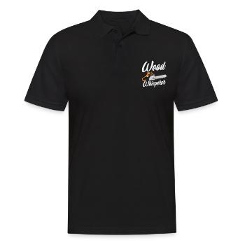 Citations de Wood Whisperer - Polo Homme - noir - Devant - Kai (181cm)