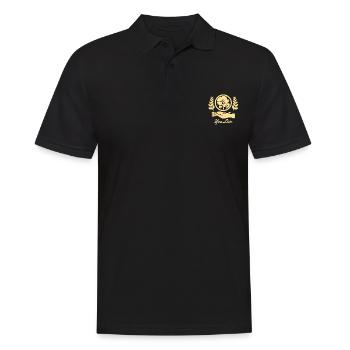 Vos arbres végétaux vivants - Polo Homme - noir - Devant - Kai (181cm)