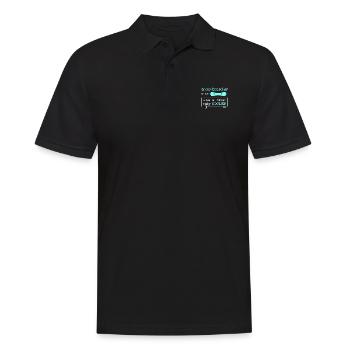 Snowboarder Definition - Männer Poloshirt - Schwarz - Vorne - Kai (181cm)