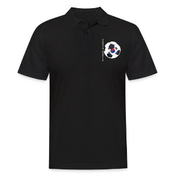 Corée du Sud Soccer Ball Drapeau sud-coréen - Polo Homme - noir - Devant - Kai (181cm)