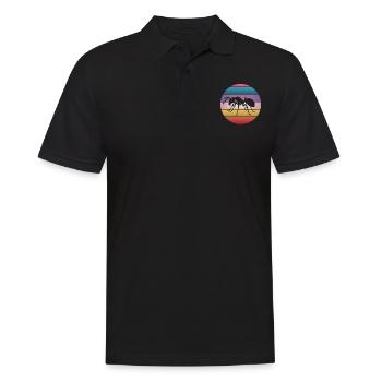 Fourmi Rétro Vintage Fourmi Gardant Fourmi Costume Femmes - Polo Homme - noir - Devant - Kai (181cm)