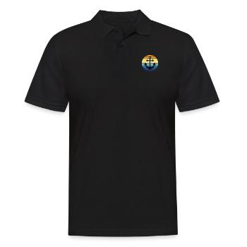 Anchor Vintage Seafaring Lake Sea Anchor - Polo Homme - noir - Devant - Kai (181cm)