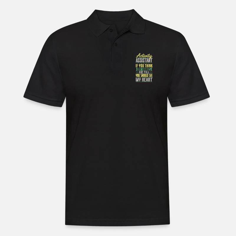 Activity Assistant Appreciation - Männer Poloshirt - Schwarz
