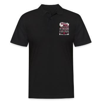 J’aime mon mari - Polo Homme - noir - Devant - Kai (181cm)