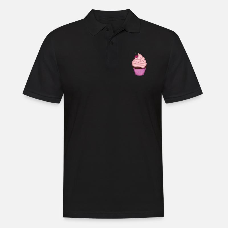Cupcake - Men's Polo Shirt - black