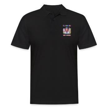 I'm a cool Kid – class dismissed - Männer Poloshirt - Schwarz - Vorne - Kai (181cm)