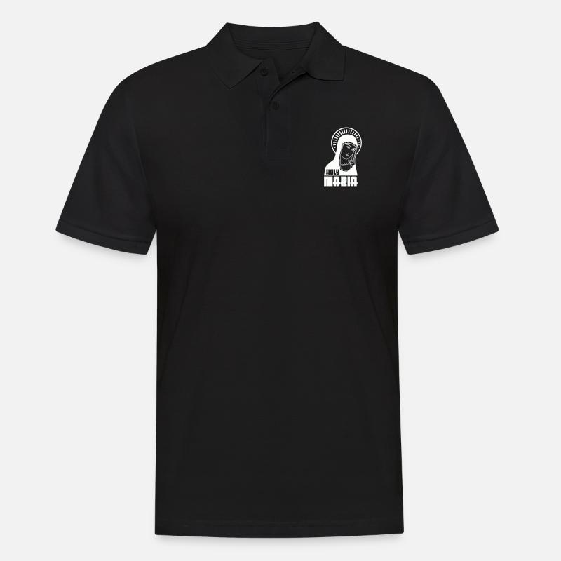 Sainte Marie - Polo Homme - noir