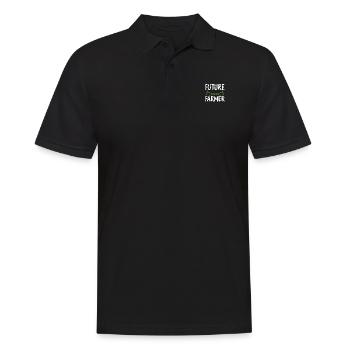 Future farmer - Men's Polo Shirt - black - Front - Kai (181cm)