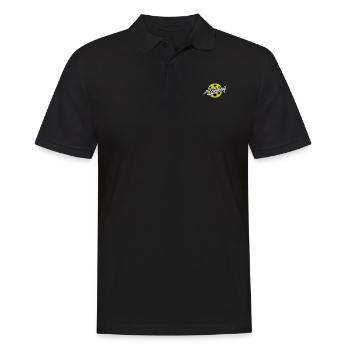 Pickleball start - Men's Polo Shirt - black - Front - Kai (181cm)
