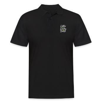 Little Happy Guy - Men's Polo Shirt - black - Front - Kai (181cm)