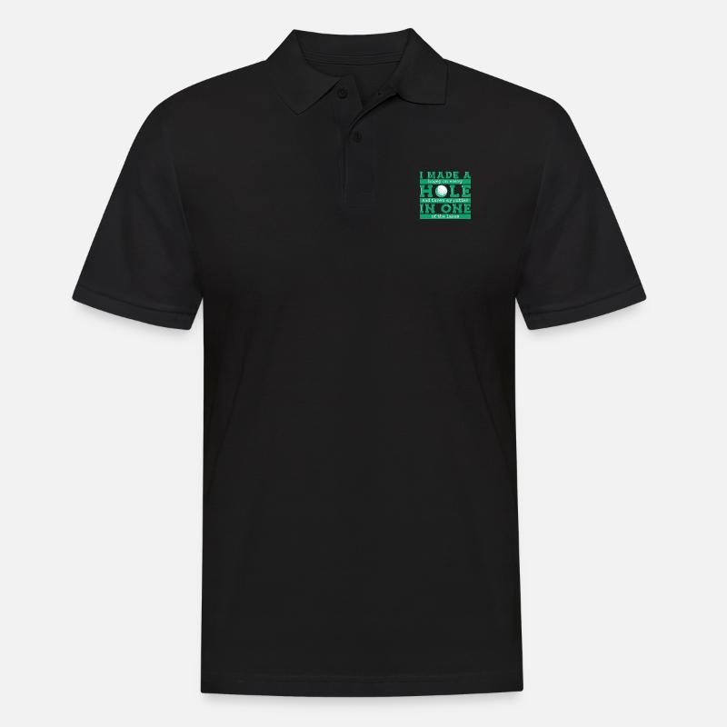 Golf Golfeurs Golfeurs - Polo Homme - noir