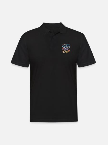 Paraprofessional - Men's Polo Shirt - black