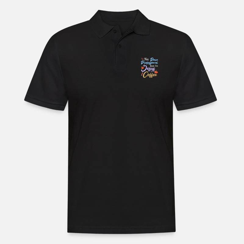 Paraprofessional - Männer Poloshirt - Schwarz