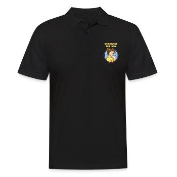 Musik Liebhaber Nerd Ohrwurm Leben Geschenkidee - Männer Poloshirt - Schwarz - Vorne - Kai (181cm)