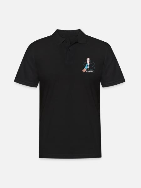 paramedic - Men's Polo Shirt - black