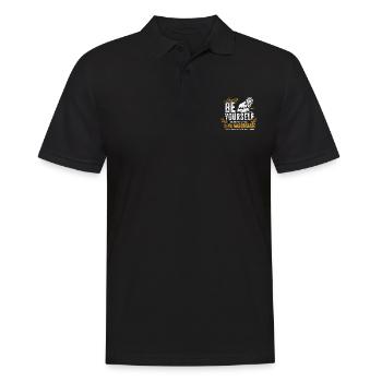 Chat Neva Masquerade - Polo Homme - noir - Devant - Kai (181cm)