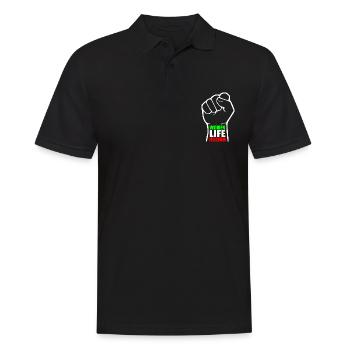 Women life freedom - Polo Homme - noir - Devant - Kai (181cm)