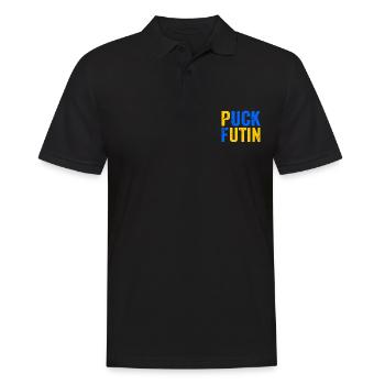 Puck futin - Men's Polo Shirt - black - Front - Kai (181cm)