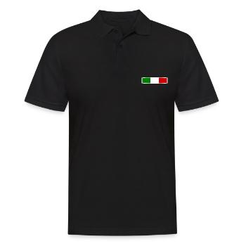 Italie - Polo Homme - noir - Devant - Kai (181cm)