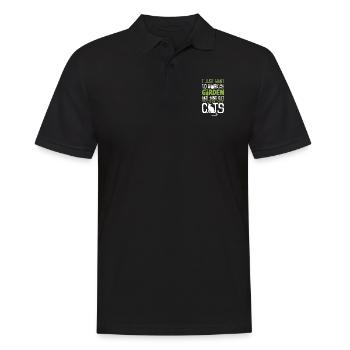 Horticulture Horticulteur Jardinage - Polo Homme - noir - Devant - Kai (181cm)