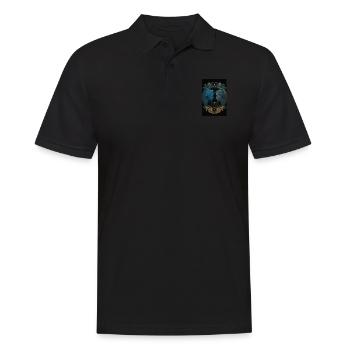Sternzeichen Zwilling - Männer Poloshirt - Schwarz - Vorne - Kai (181cm)