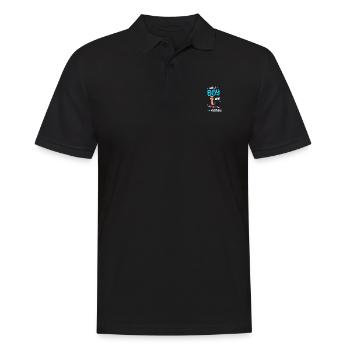 Nur Ein Junge, Der Strauße Liebt - Männer Poloshirt - Schwarz - Vorne - Kai (181cm)
