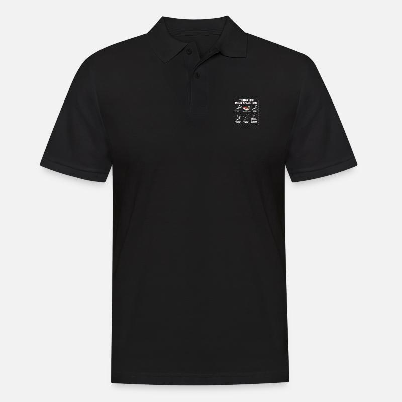 Japan - Men's Polo Shirt - black