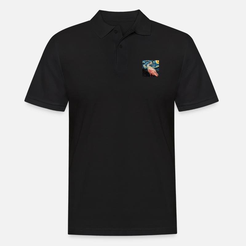 Löffler - Männer Poloshirt - Schwarz