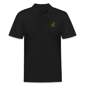 T-Rex - Männer Poloshirt - Schwarz - Vorne - Kai (181cm)