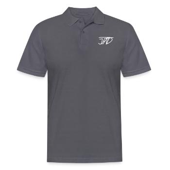 JFND Collection weiß - Männer Poloshirt - Anthrazit - Vorne - Nico (186cm)