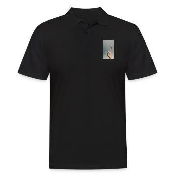 shield - Men's Polo Shirt - black - Front - Kai (181cm)