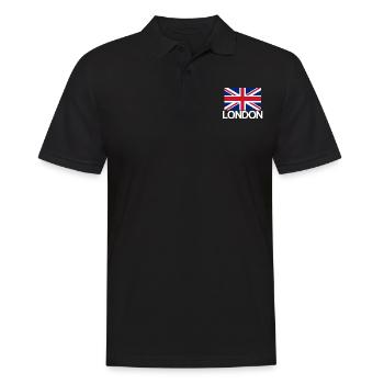 Londres - Polo Homme - noir - Devant - Kai (181cm)