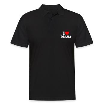 I love drama - Polo Homme - noir - Devant - Kai (181cm)