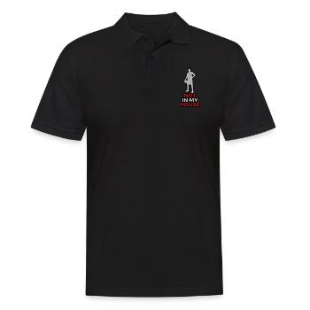 PAS DANS MA MAISON GRUNGE - Polo Homme - noir - Devant - Kai (181cm)
