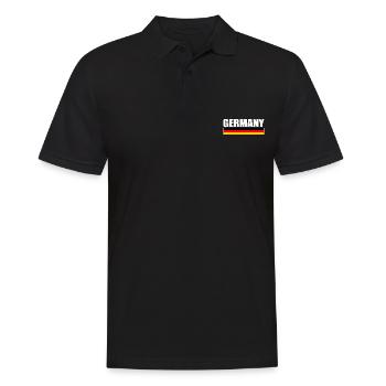 Germany - Polo Homme - noir - Devant - Kai (181cm)
