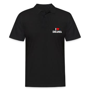 I love drama - Polo Homme - noir - Devant - Kai (181cm)