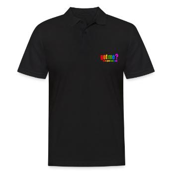 got me? i'll do your body good - Polo Homme - noir - Devant - Kai (181cm)