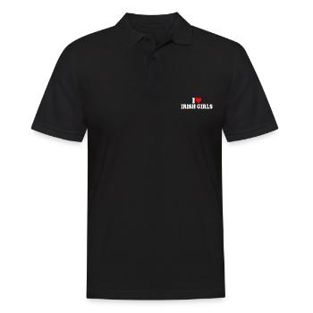 I love irish girls - Polo Homme - noir - Devant - Kai (181cm)