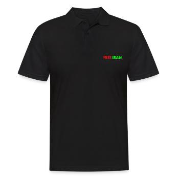Free iran - Polo Homme - noir - Devant - Kai (181cm)