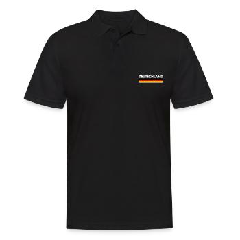 Germany - Polo Homme - noir - Devant - Kai (181cm)