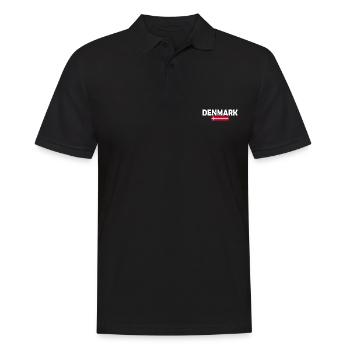 Drapeau du Danemark - Polo Homme - noir - Devant - Kai (181cm)