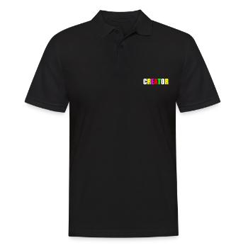 Creator - Polo Homme - noir - Devant - Kai (181cm)