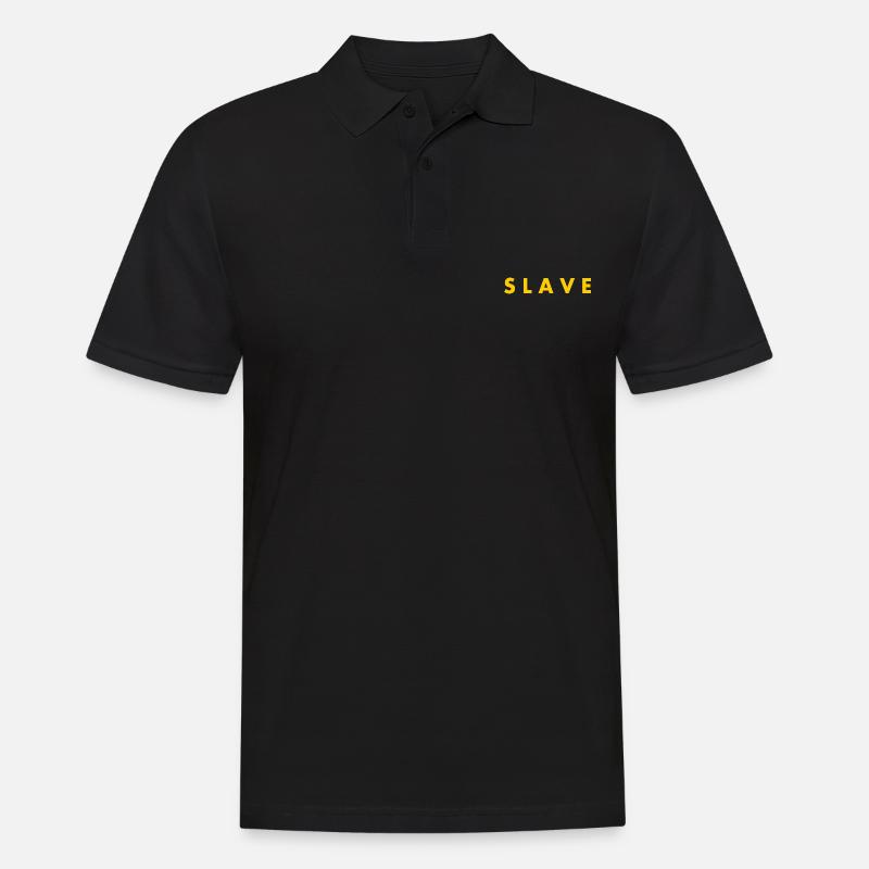 Slave - Polo Homme - noir