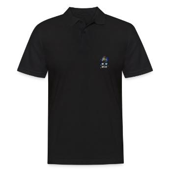 Belize - Männer Poloshirt - Schwarz - Vorne - Kai (181cm)