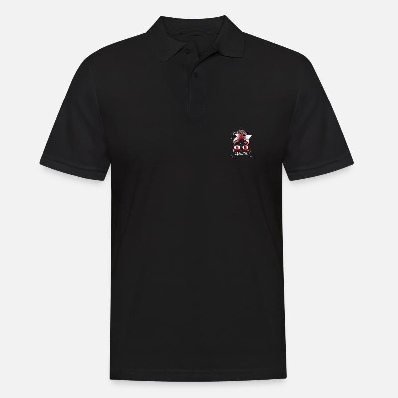 Gibraltar - Männer Poloshirt - Schwarz