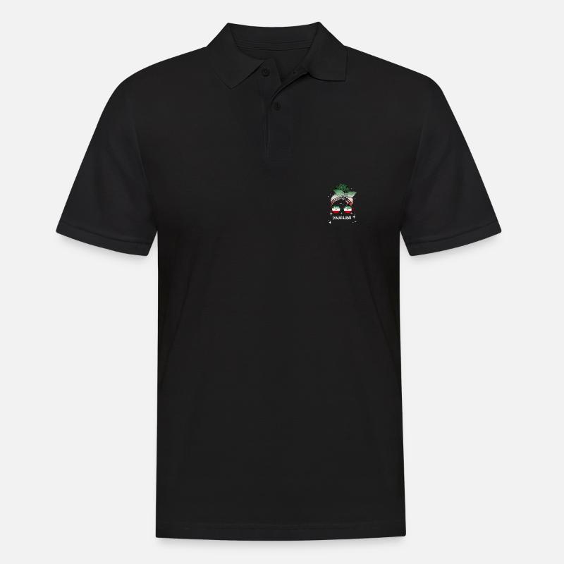 Somaliland - Männer Poloshirt - Schwarz